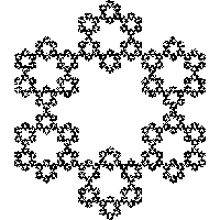 Sierpinski triangle and other shapes | 1-1i